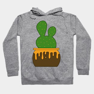 Cute Cactus Design #16: Honeypot Cactus Hoodie